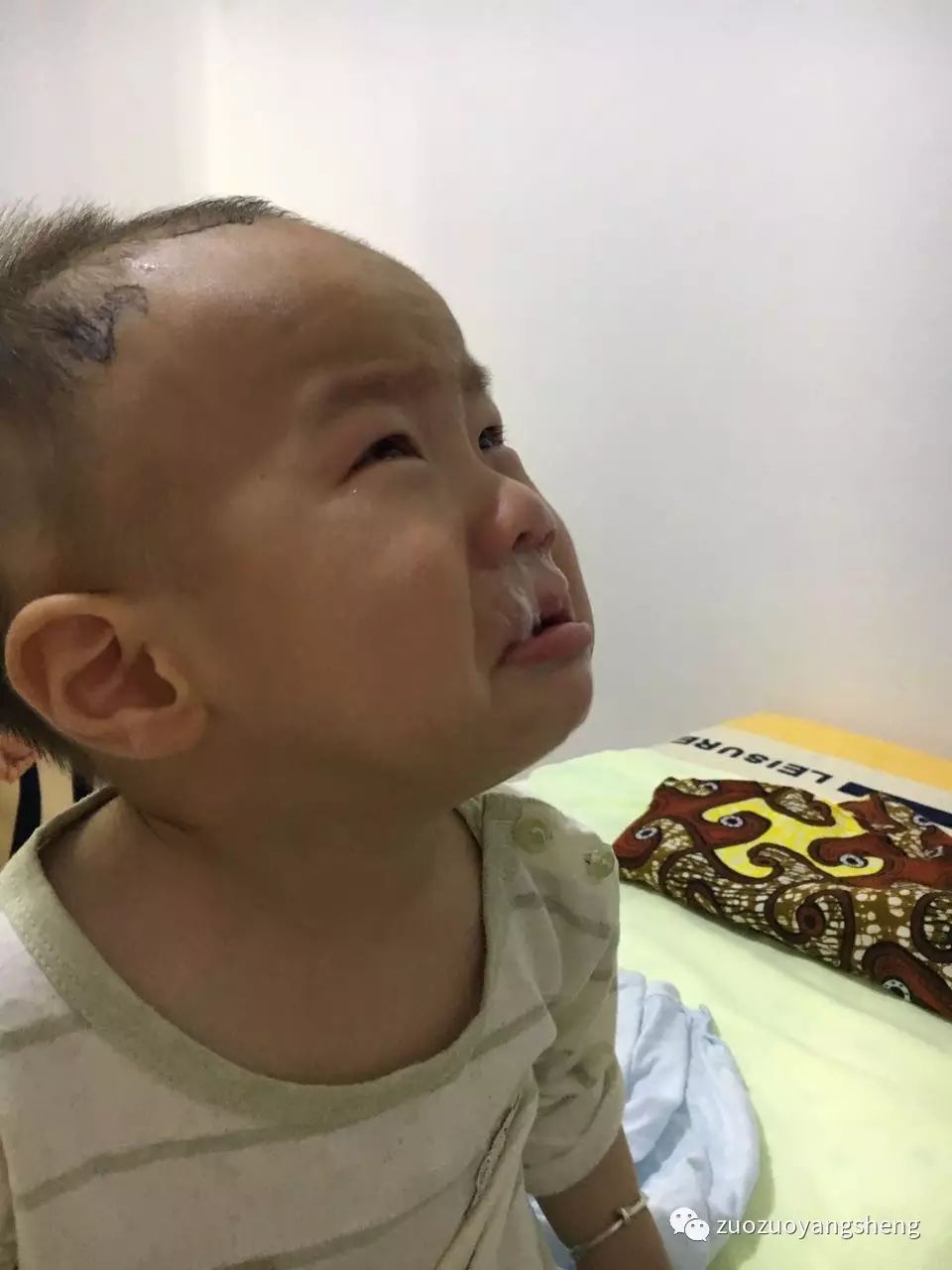 原始点调理幼儿咳嗽后出现严重好转反应