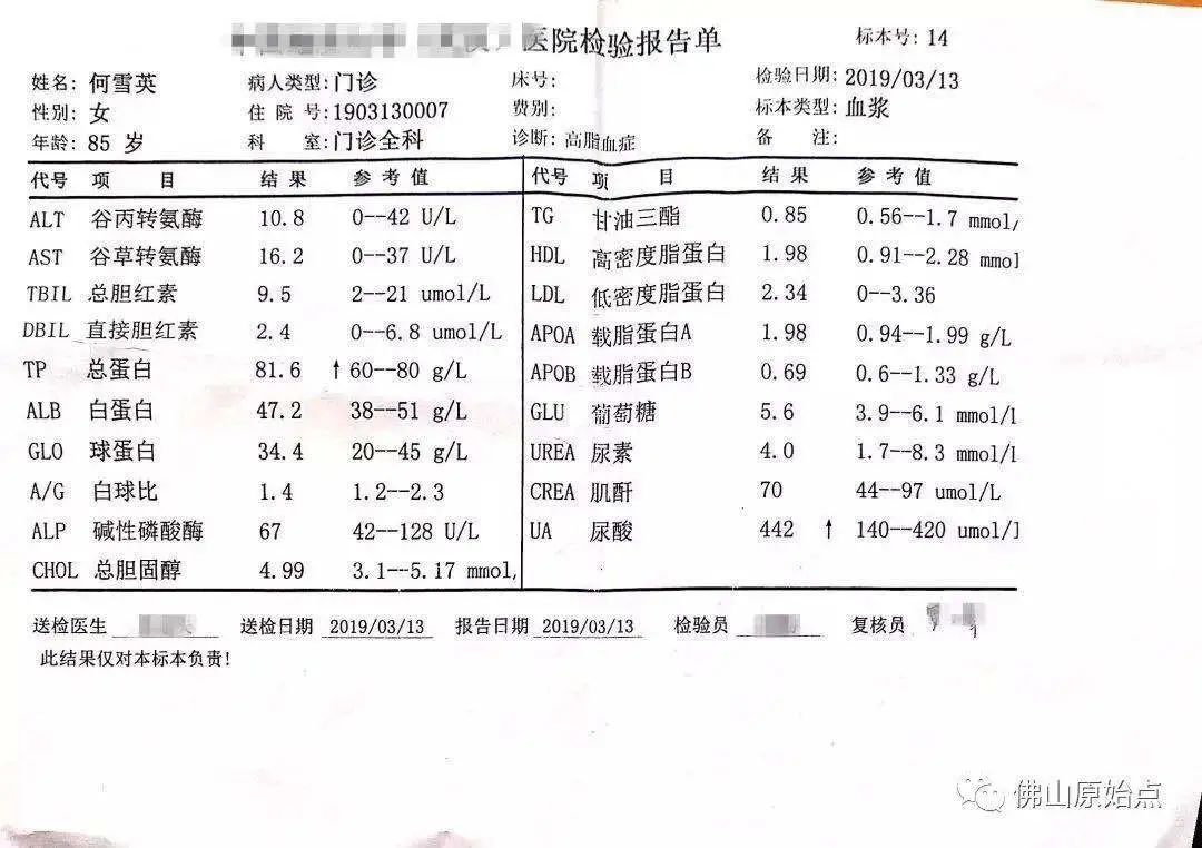 佛山原始点中心学员花开武汉，原始点调理老年性各种病症案例