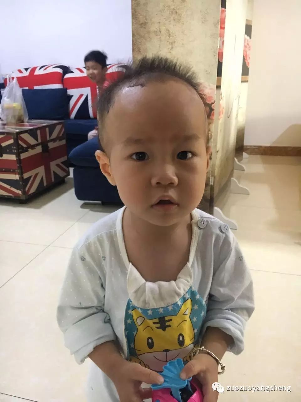 原始点调理幼儿咳嗽后出现严重好转反应