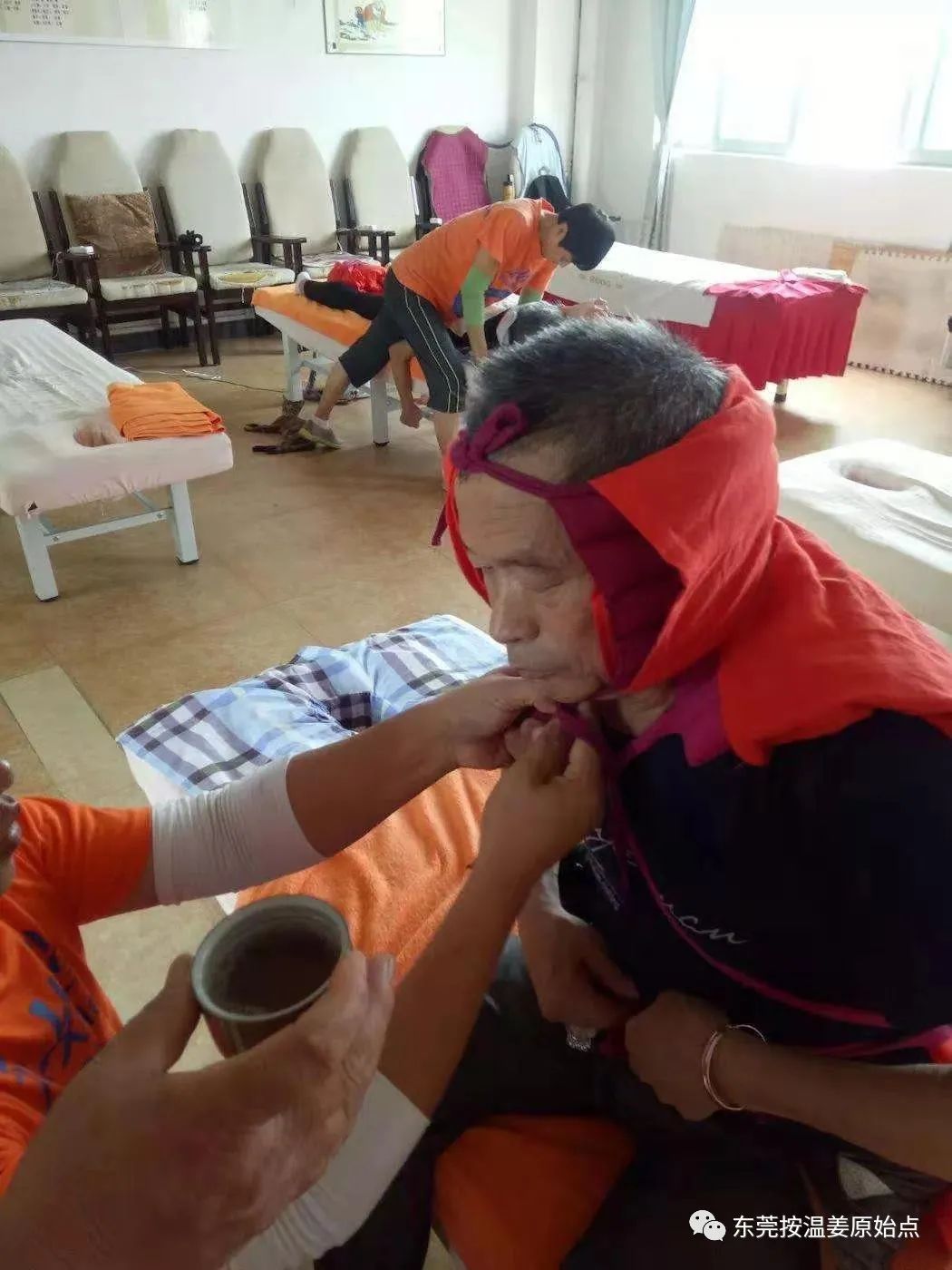 励志大叔（中风4年用原始点调理1个月的蜕变）