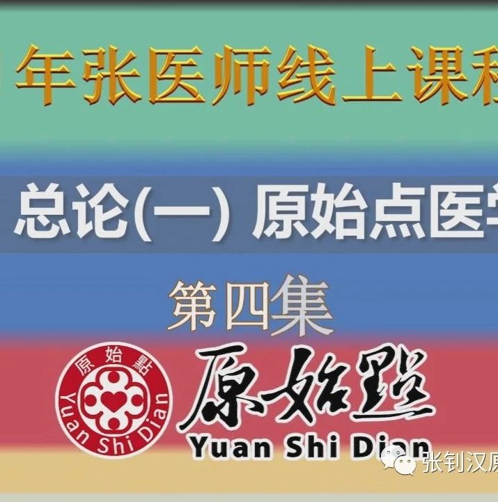 2021张医师原始点线上课程系列——十二、总论一第四集-原始点全球同学网