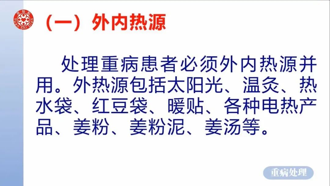 重病处理  2021年12月12号张医师线上直播