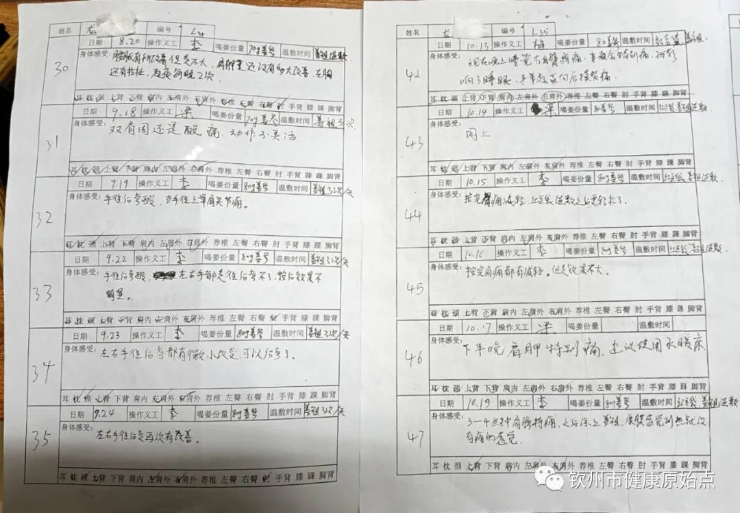 睡不好、颈椎增生、严重肩周炎、上胸疼痛案例 睡不好、颈椎增生、严重肩周炎、上胸疼痛案例