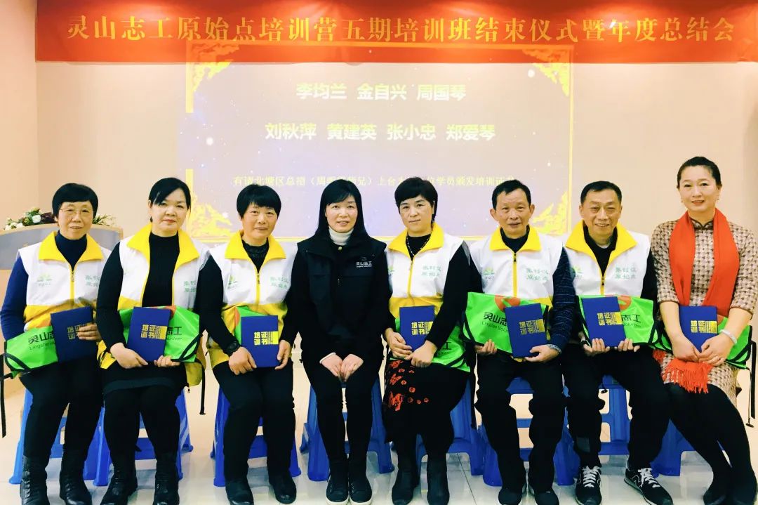 灵山志工原始点第五期培训班结束仪式暨年度总结会圆满落幕! 灵山志工原始点第五期培训班结束仪式暨年度总结会圆满落幕!